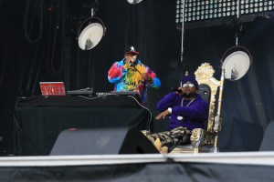 Big Boi on his throne